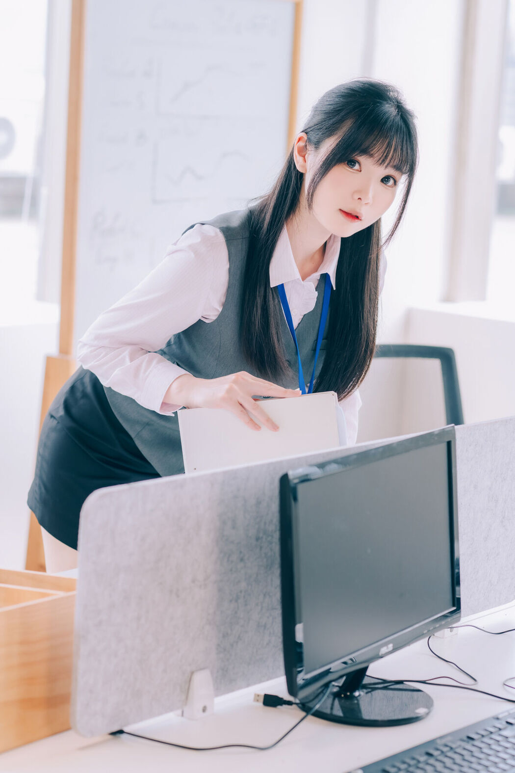 Coser@霜月shimo &#8211; 霜月的秘密辦公室 Shimo Secret Office Part02 (63P)