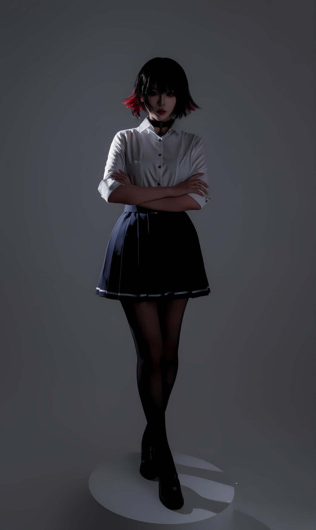 Coser@轩萧学姐 &#8211; 鲨鱼妹JK Part02 (51P)