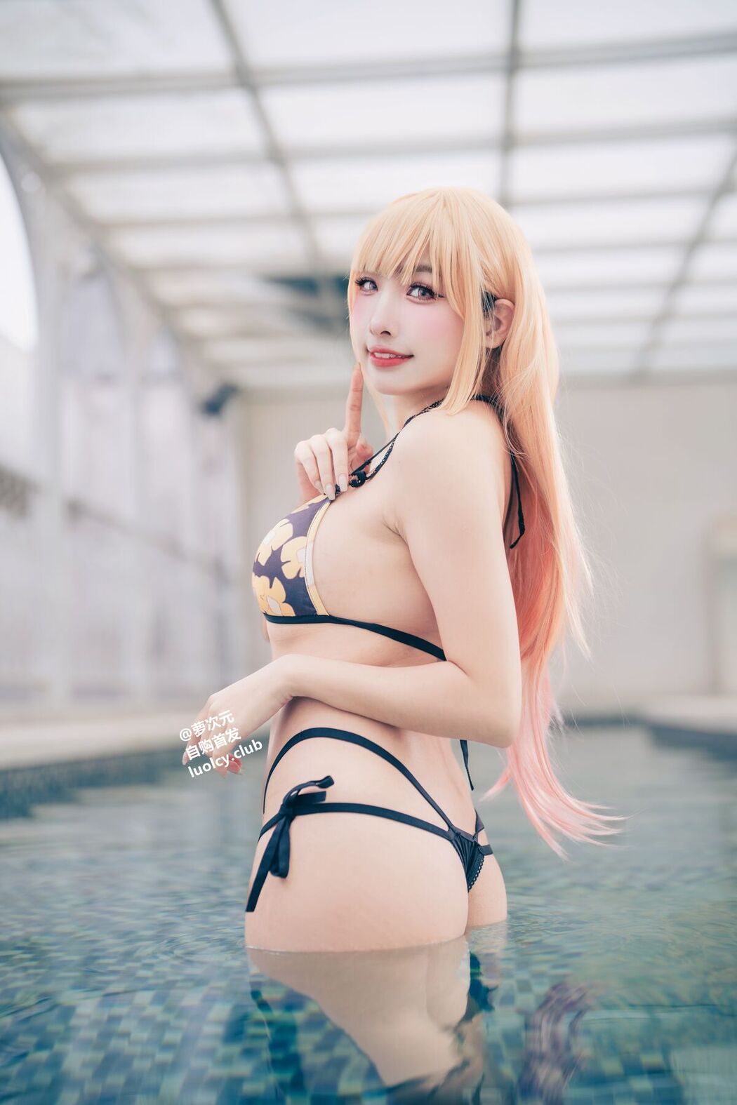 Coser@慕慕Momo &#8211; Marin 海夢 &#8211; Ver.泳裝 (62P &#8211; 3V)