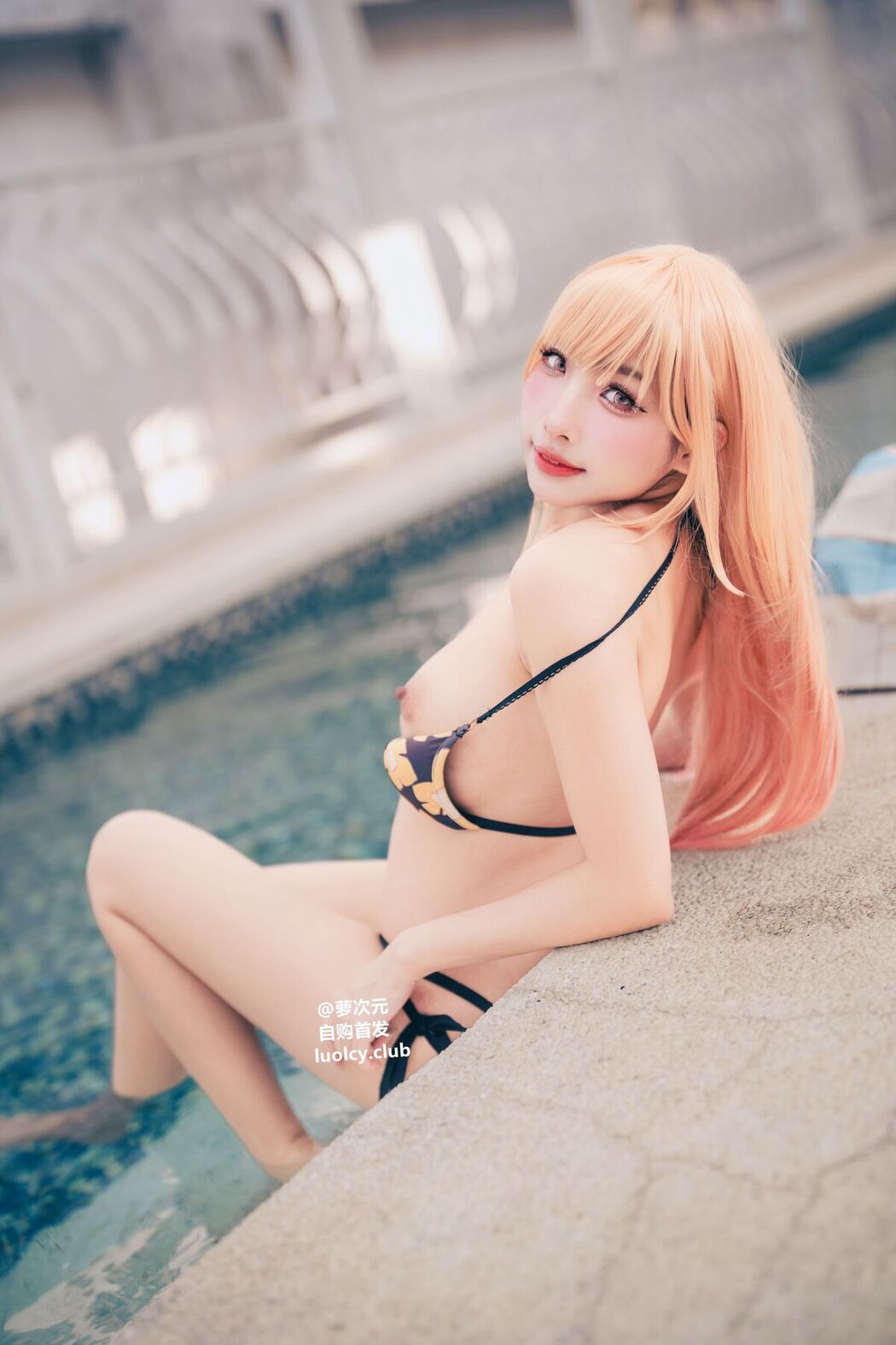 Coser@慕慕Momo &#8211; Marin 海夢 &#8211; Ver.泳裝 (62P &#8211; 3V)