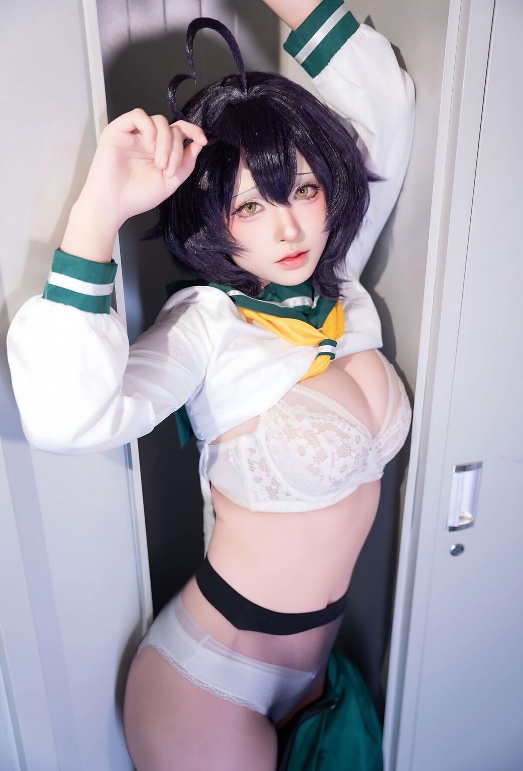 Coser@清水由乃 – 憧憬成为魔法少女 柊舞缇娜JK (82P)