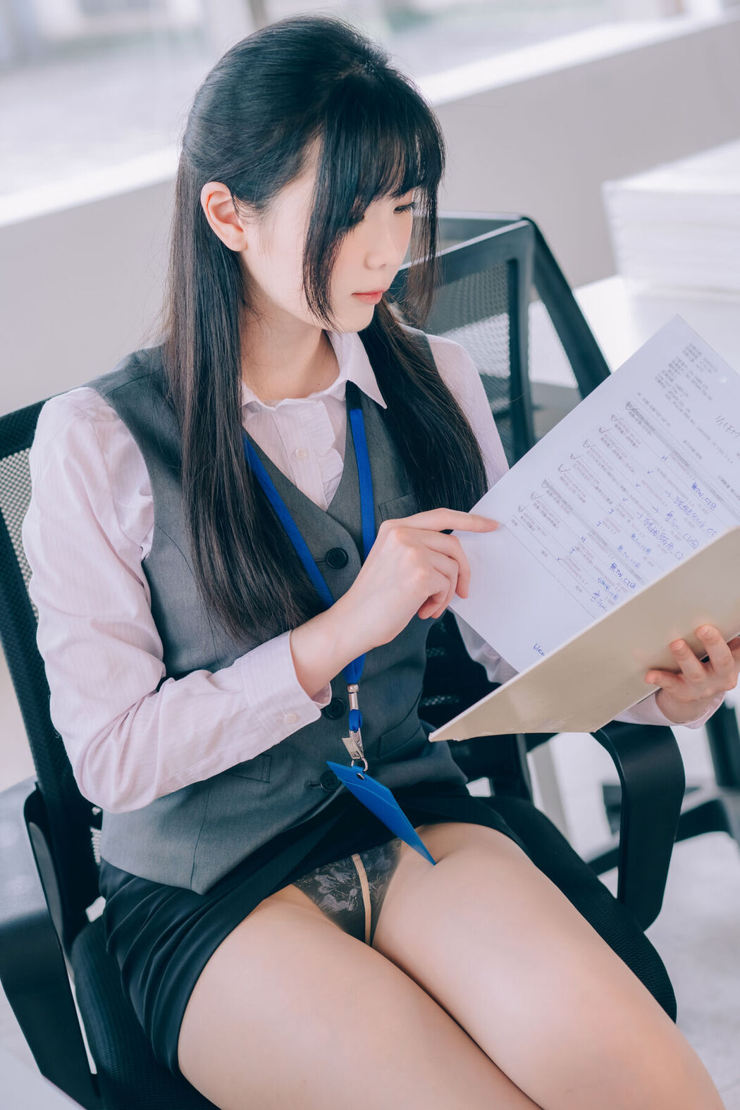 Coser@霜月shimo &#8211; 霜月的秘密辦公室 Shimo Secret Office Part02 (63P)