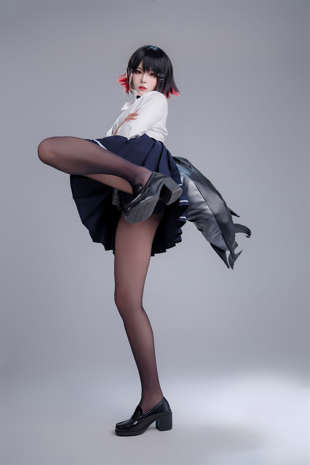 Coser@轩萧学姐 &#8211; 鲨鱼妹JK Part01 (51P &#8211; 1V)