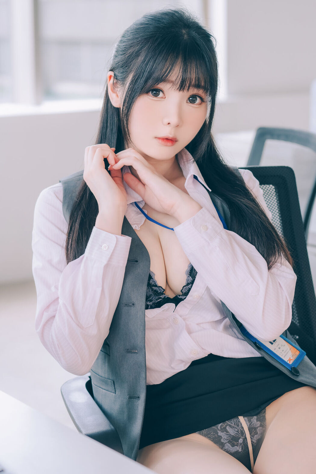 Coser@霜月shimo &#8211; 霜月的秘密辦公室 Shimo Secret Office Part02 (63P)