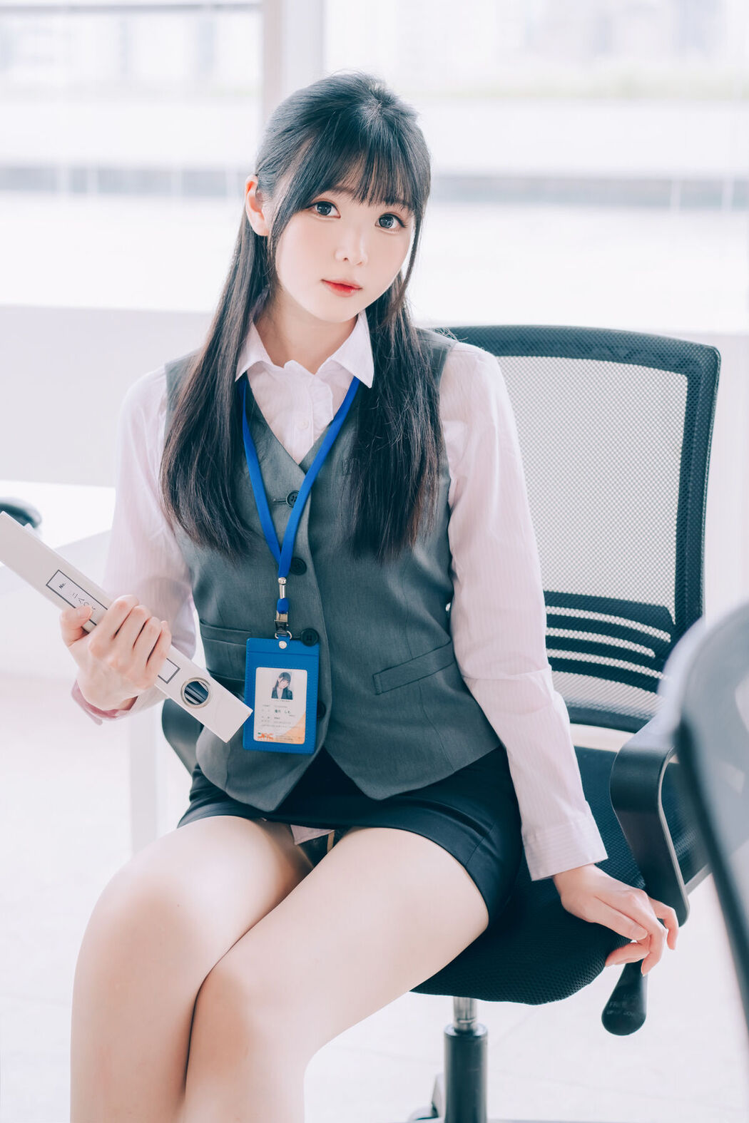Coser@霜月shimo &#8211; 霜月的秘密辦公室 Shimo Secret Office Part02 (63P)