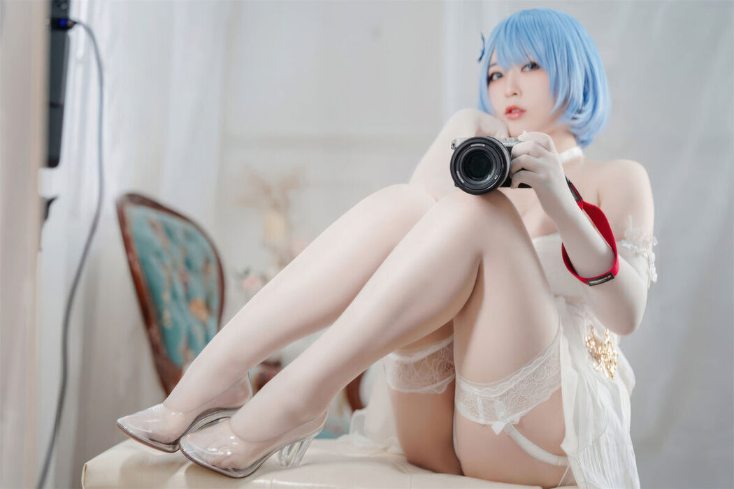 Coser@半半子 &#8211; 碧蓝航线 恰巴耶夫 白骑兵的旋律 礼服 (64P &#8211; 2V)