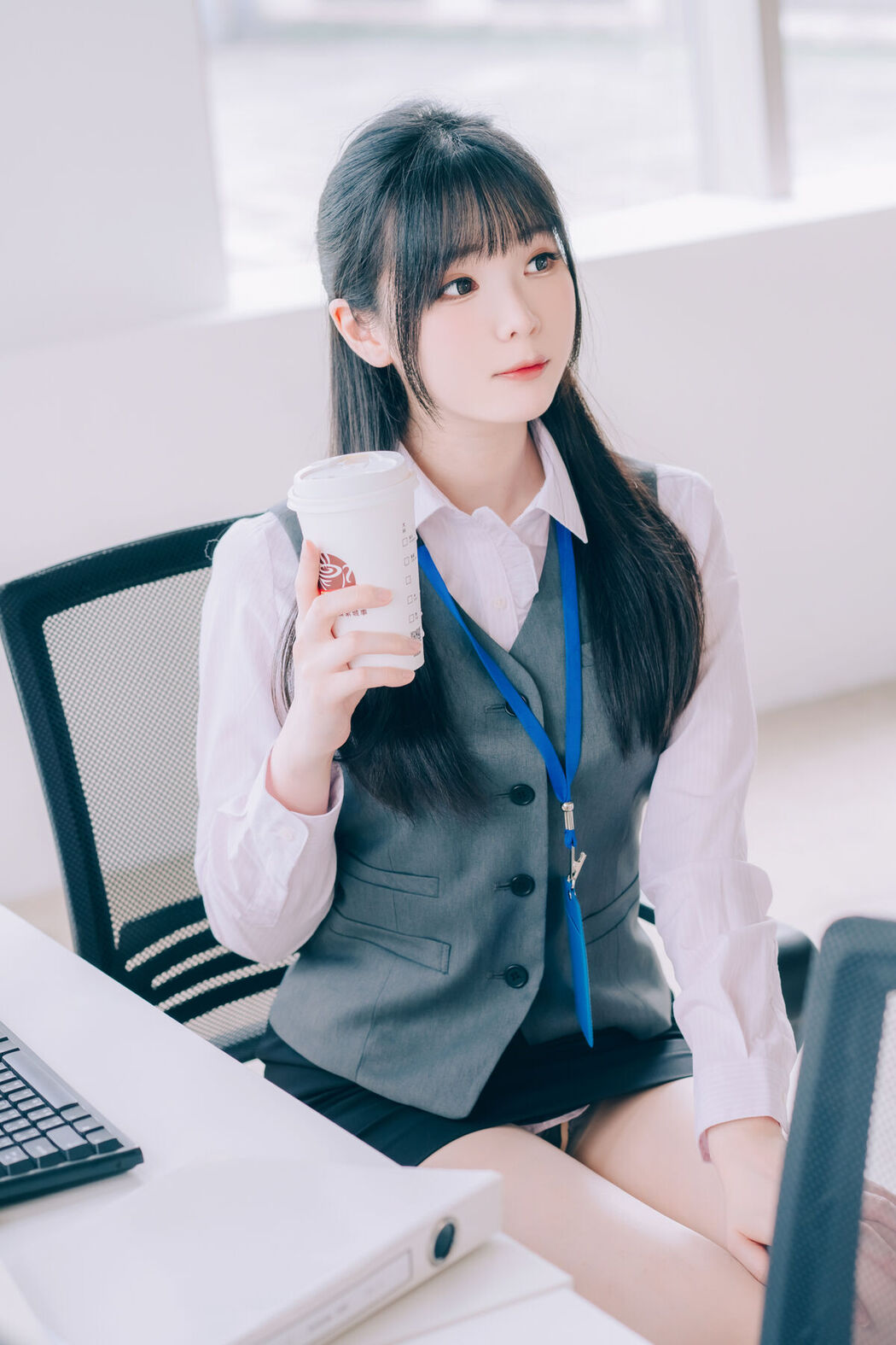 Coser@霜月shimo &#8211; 霜月的秘密辦公室 Shimo Secret Office Part02 (63P)