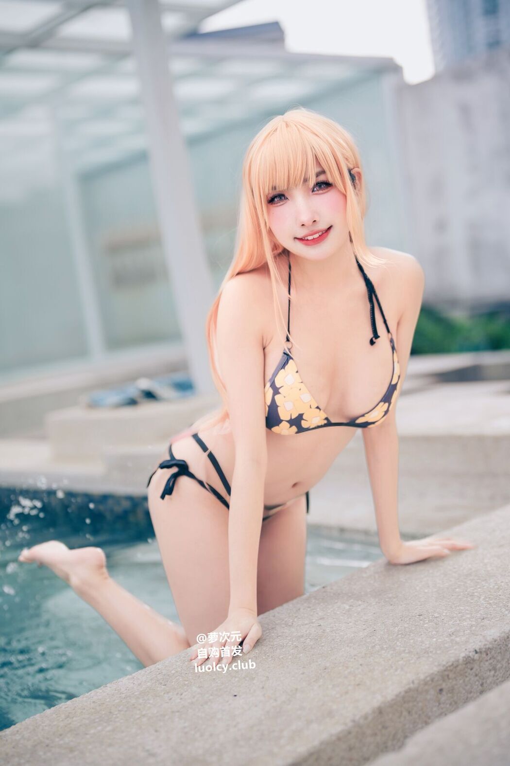Coser@慕慕Momo &#8211; Marin 海夢 &#8211; Ver.泳裝 (62P &#8211; 3V)