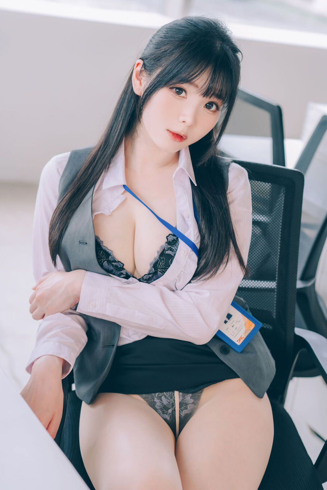 Coser@霜月shimo &#8211; 霜月的秘密辦公室 Shimo Secret Office Part02 (63P)