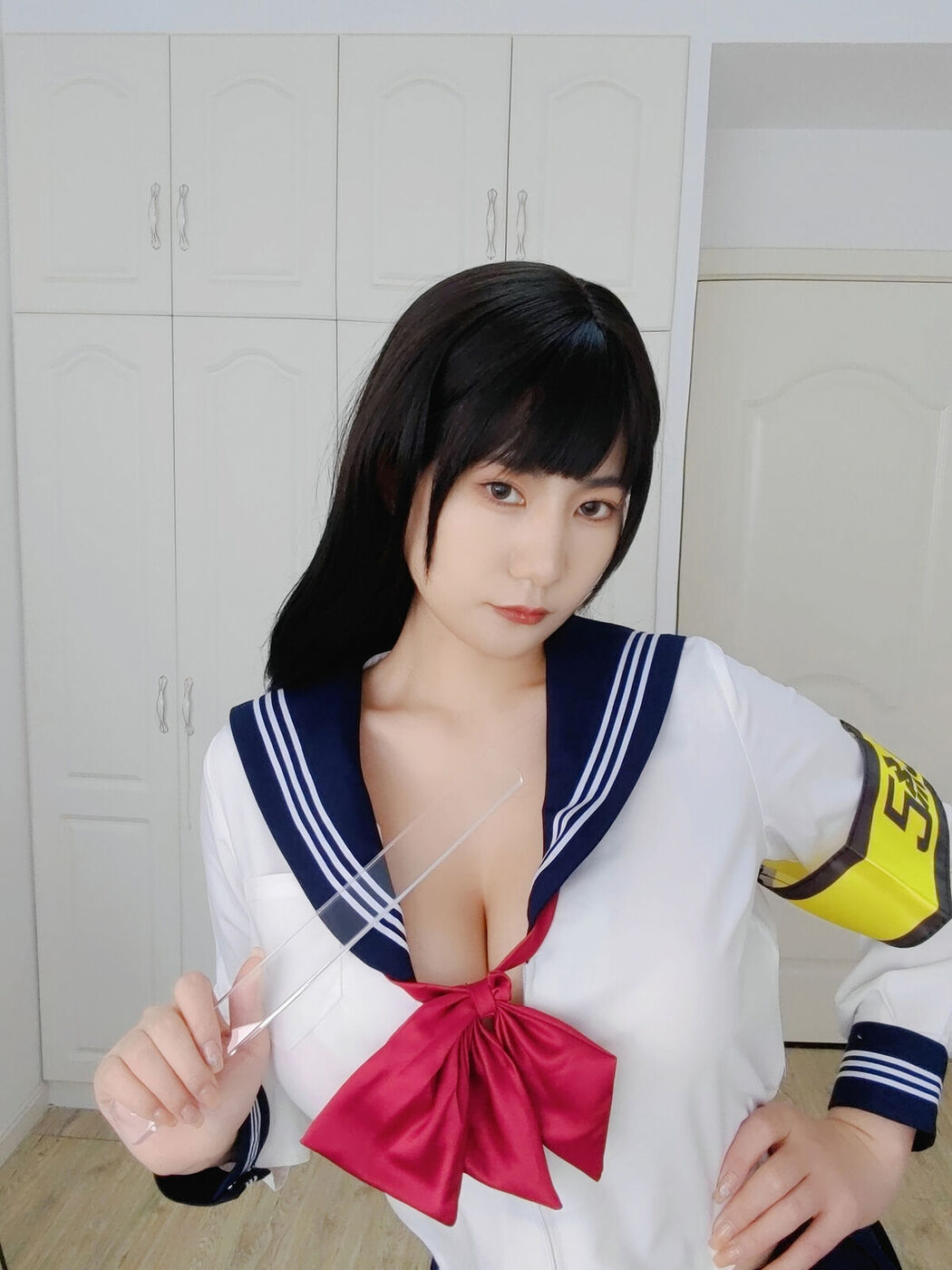 Coser@星澜是澜澜叫澜妹呀 &#8211; 风纪委员 (50P &#8211; 5V)