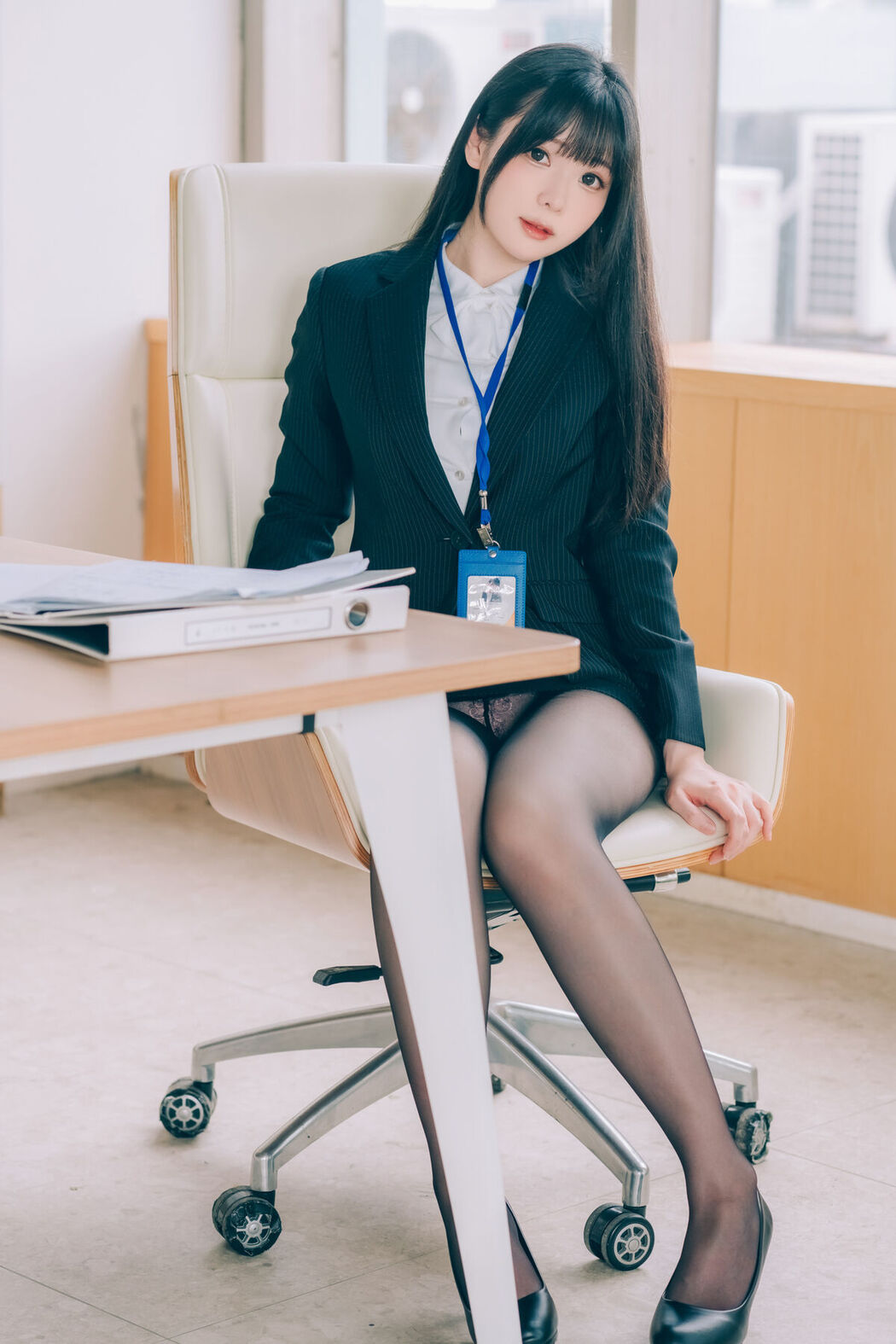 Coser@霜月shimo &#8211; 霜月的秘密辦公室 Shimo Secret Office Part01 (64P)