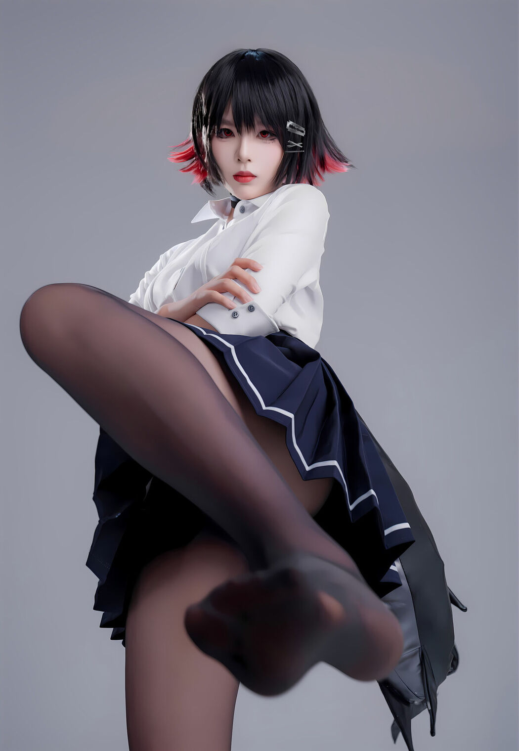 Coser@轩萧学姐 &#8211; 鲨鱼妹JK Part02 (51P)