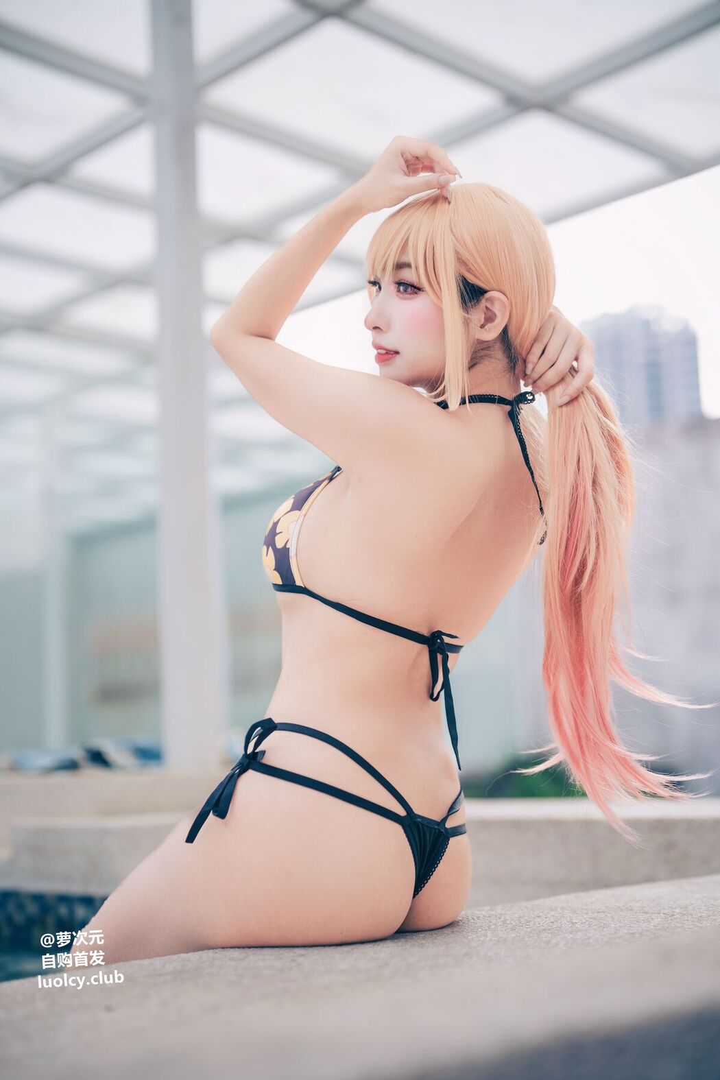 Coser@慕慕Momo &#8211; Marin 海夢 &#8211; Ver.泳裝 (62P &#8211; 3V)