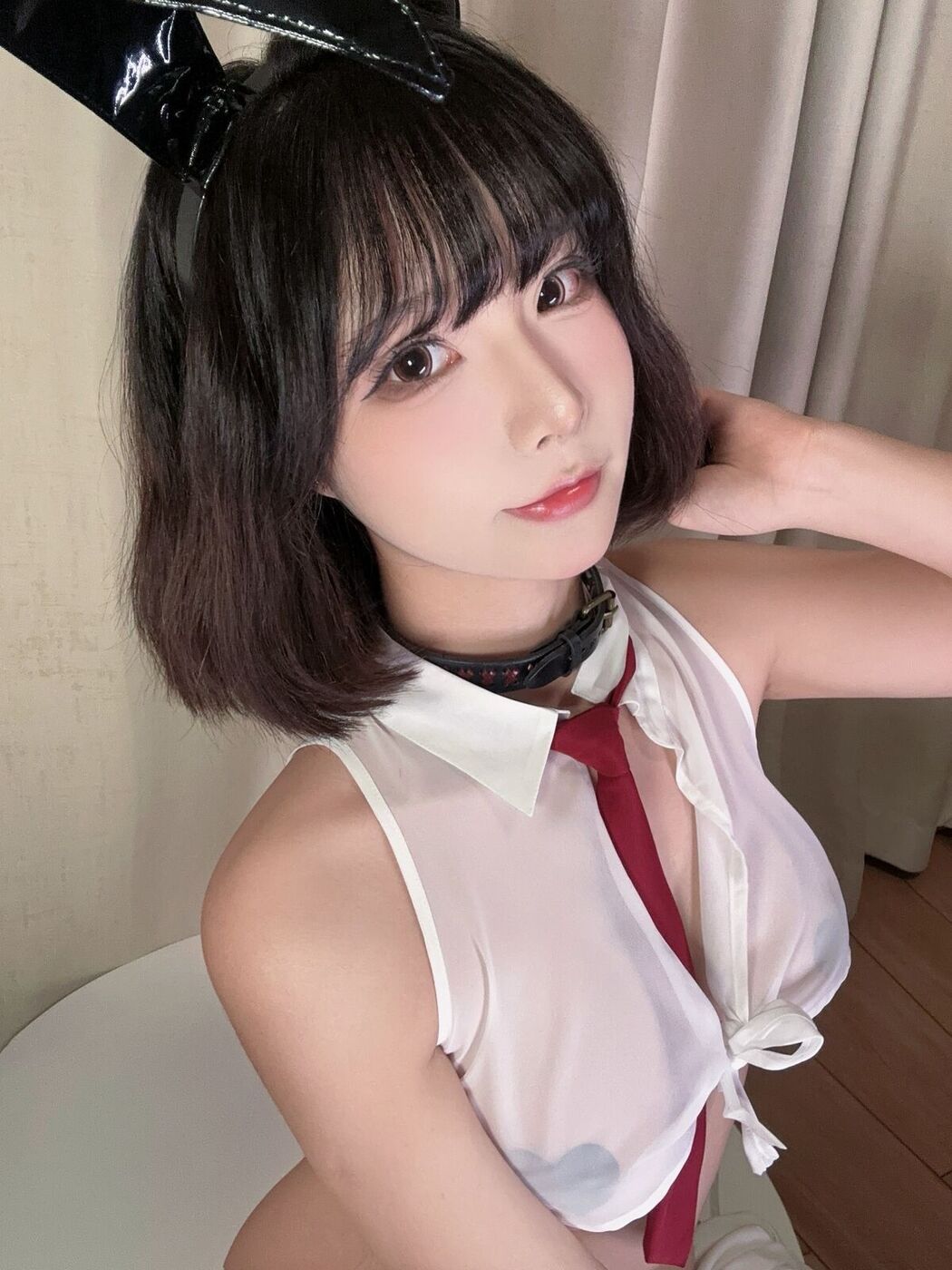 Coser@yuuhui玉汇 &#8211; 学生兔 (51P &#8211; 2V)
