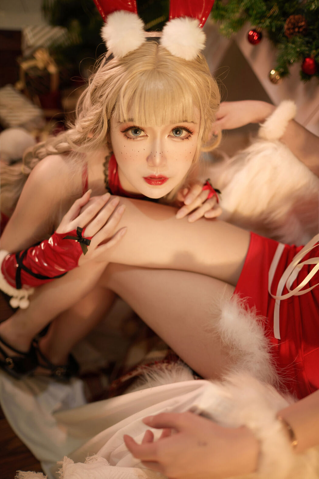 Coser@一米八的大梨子 – 2021圣诞 (31P)