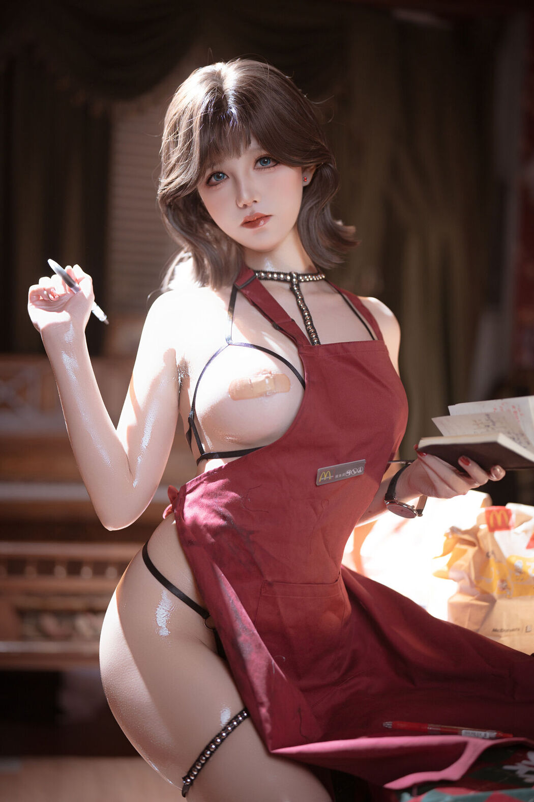 Coser@阿薰kaOri – 围裙下的秘密 Part01 (59P)