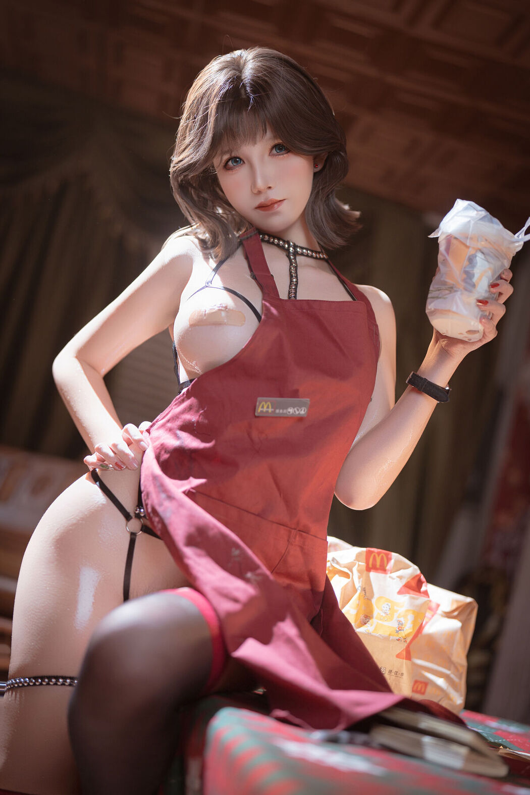 Coser@阿薰kaOri – 围裙下的秘密 Part01 (59P)
