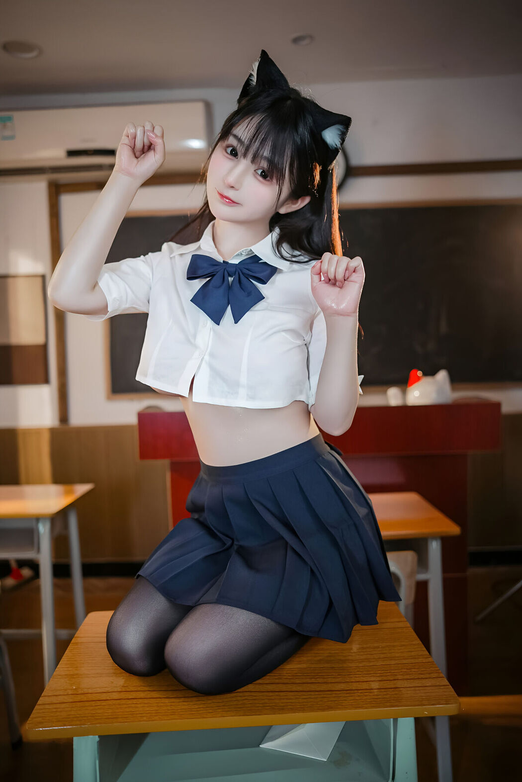Coser@桜井宁宁 &#8211; Jk猫耳 Part02 (50P)