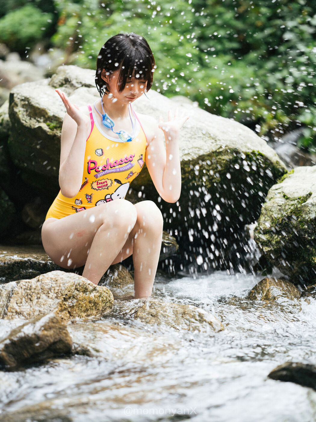 Coser@NAGISA魔物喵 &#8211; 夏の小川 (73P)