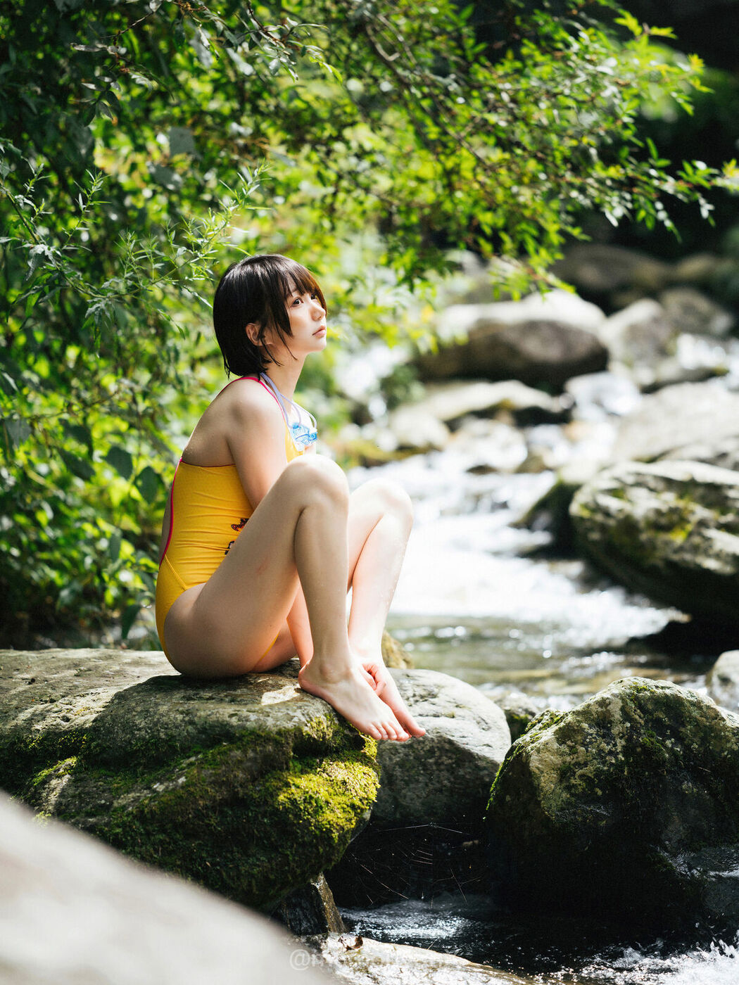 Coser@NAGISA魔物喵 &#8211; 夏の小川 (73P)