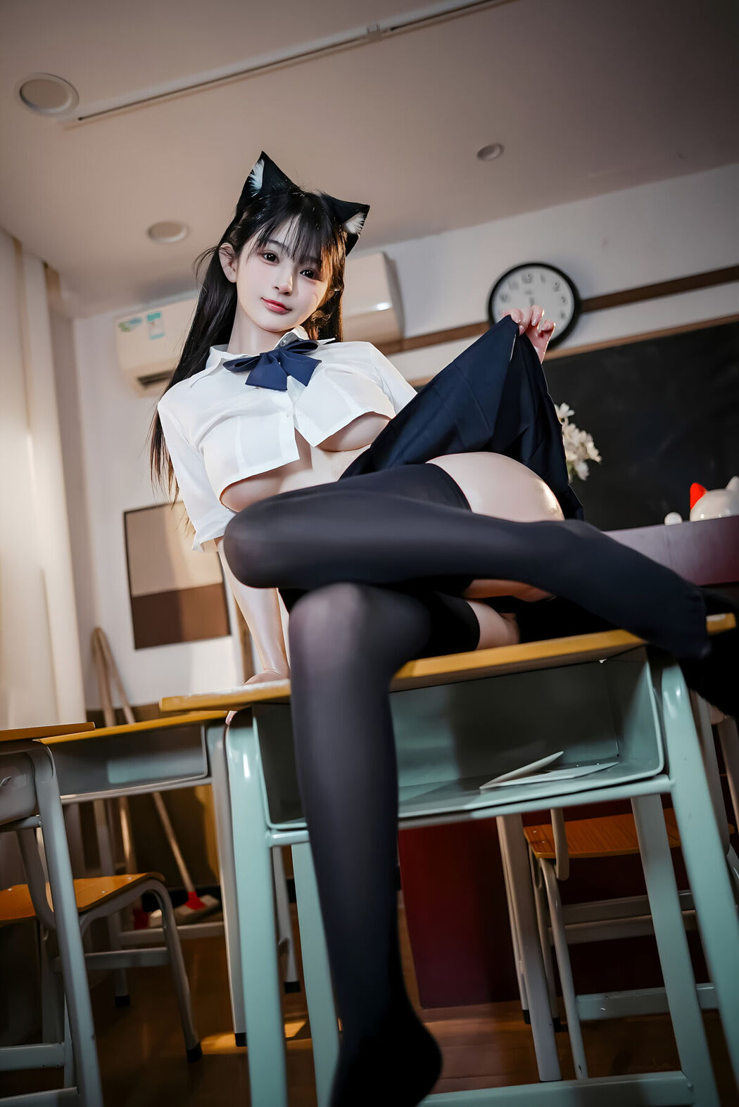 Coser@桜井宁宁 &#8211; Jk猫耳 Part01 (50P &#8211; 1V)