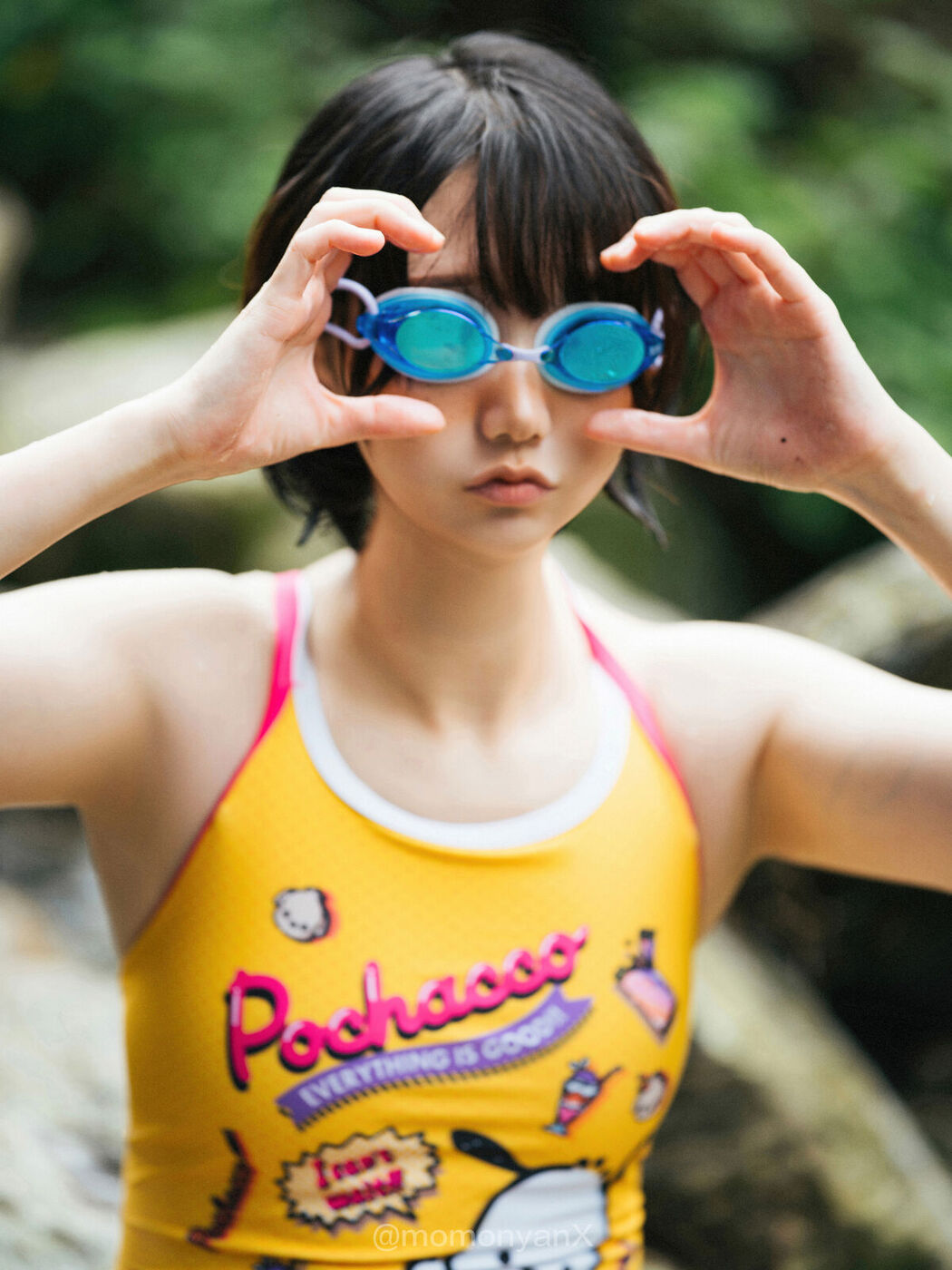 Coser@NAGISA魔物喵 &#8211; 夏の小川 (73P)