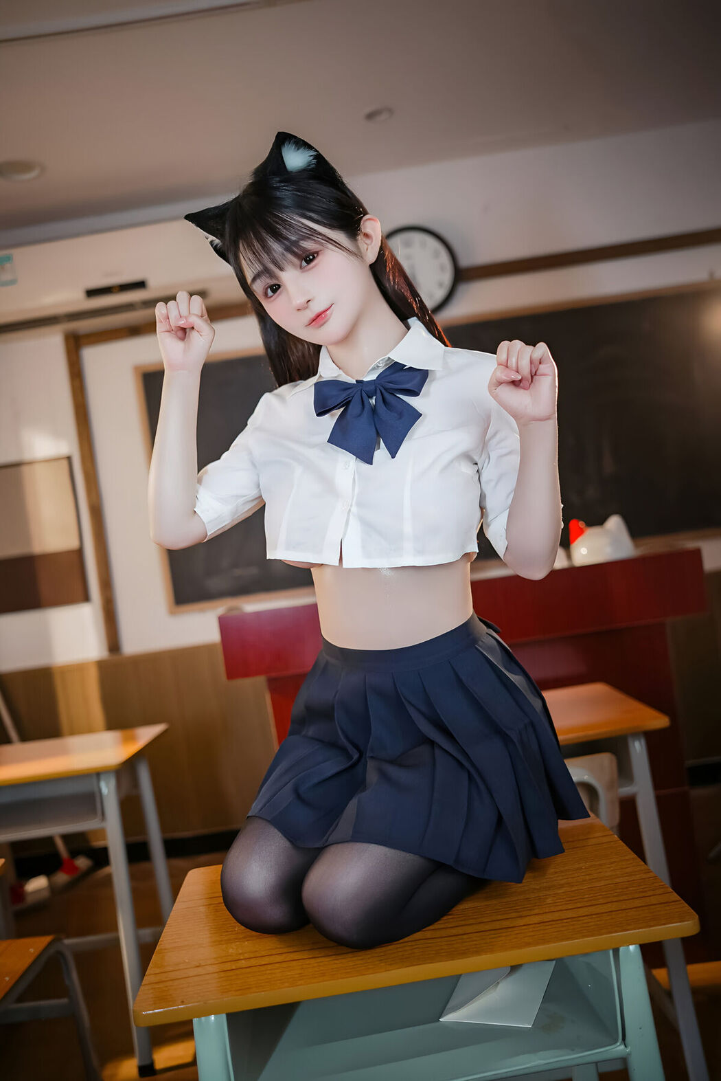 Coser@桜井宁宁 &#8211; Jk猫耳 Part02 (50P)