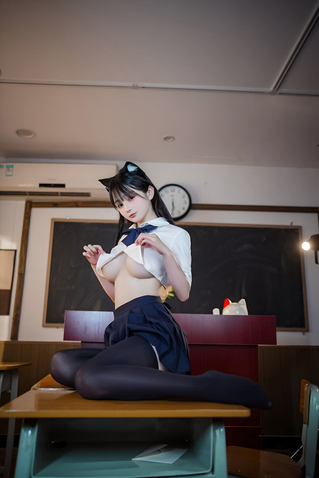 Coser@桜井宁宁 &#8211; Jk猫耳 Part02 (50P)