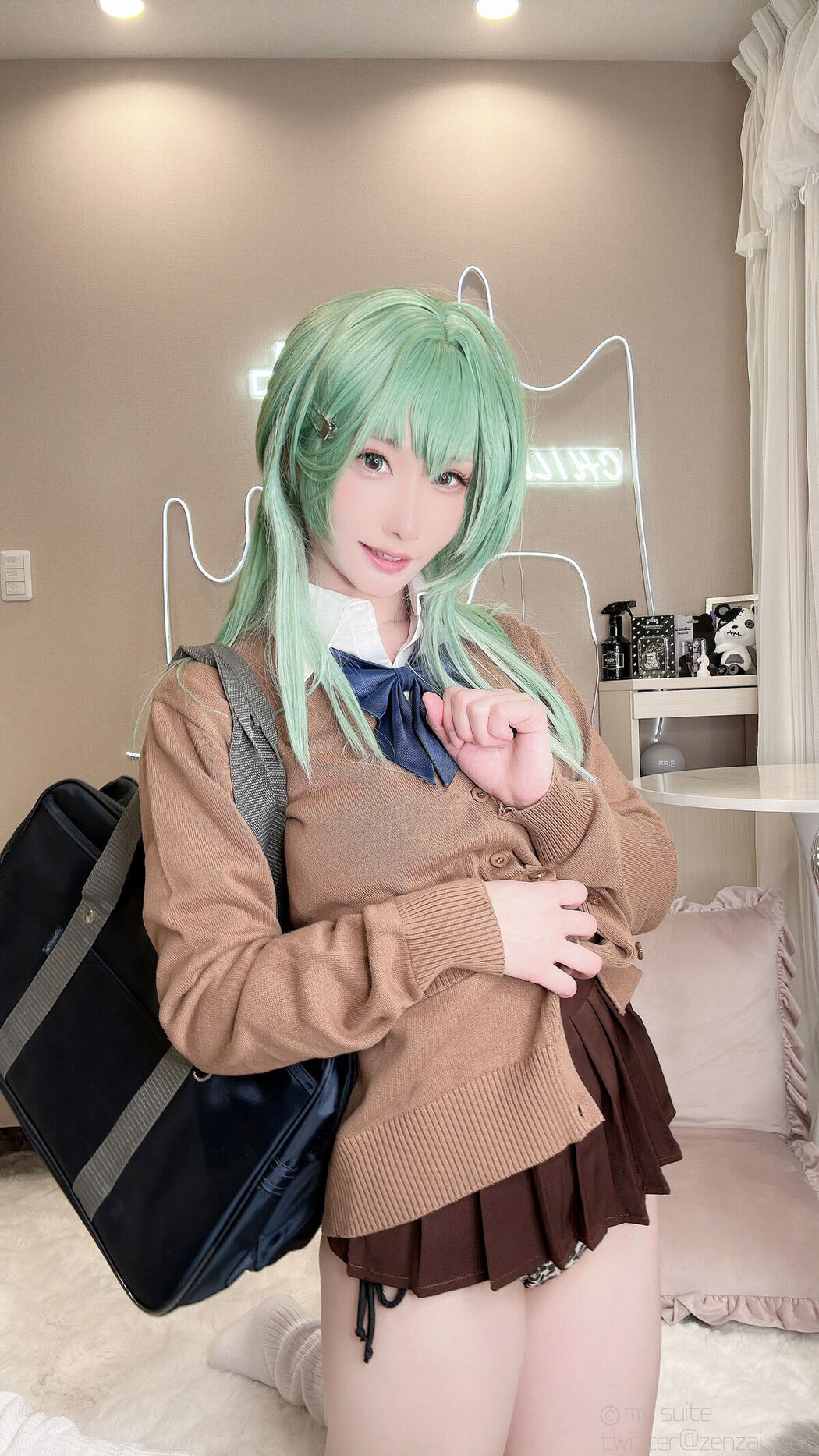 Coser@あつき Atsuki &#8211; Gal Suzuya Selfie ギャル鈴谷自撮り Part04 (61P)