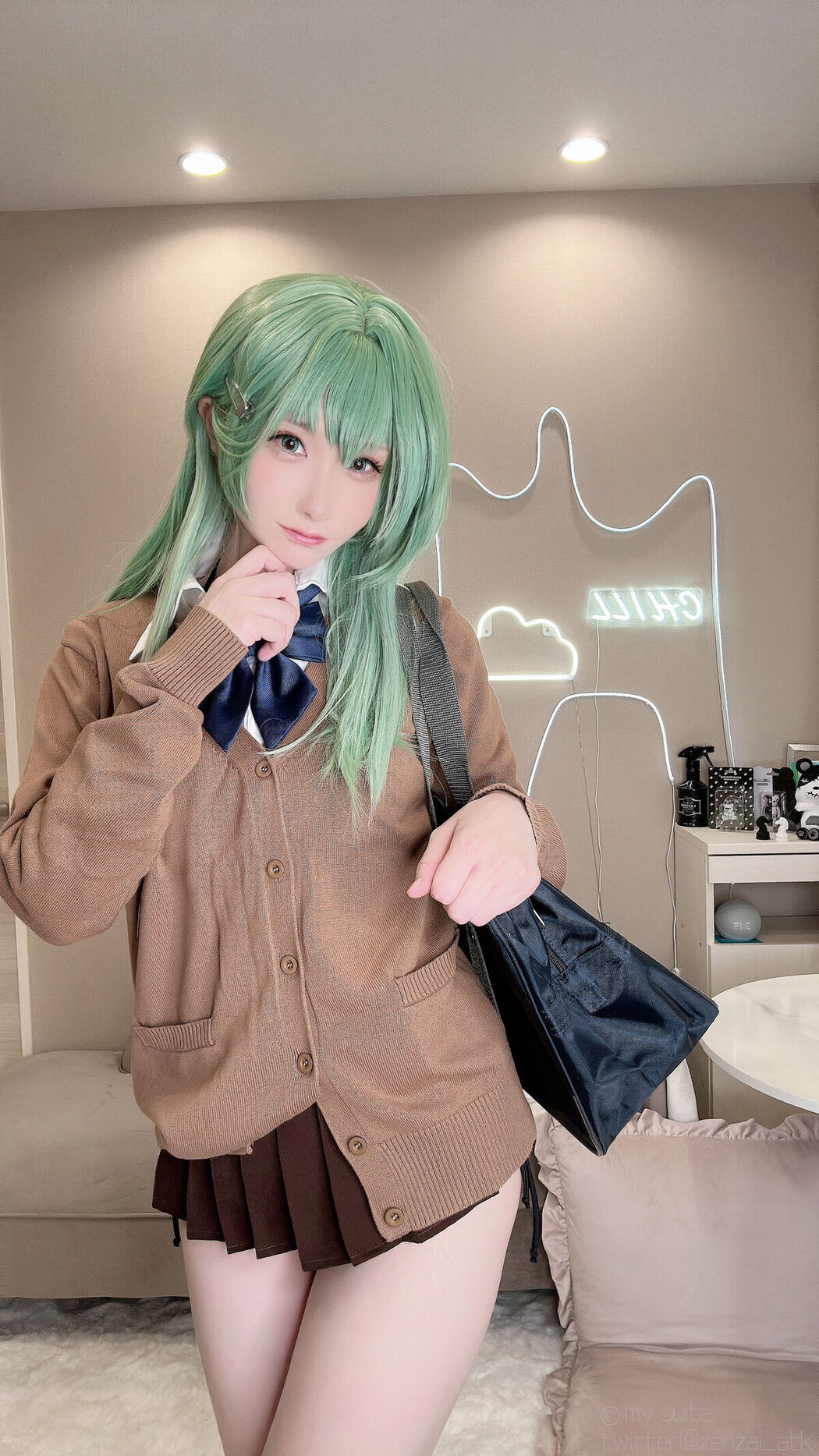 Coser@あつき Atsuki &#8211; Gal Suzuya Selfie ギャル鈴谷自撮り Part03 (61P)