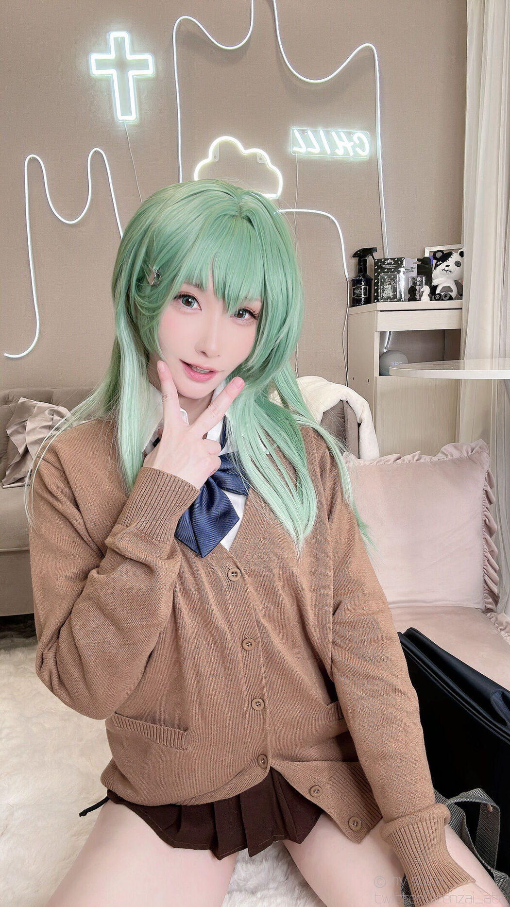 Coser@あつき Atsuki &#8211; Gal Suzuya Selfie ギャル鈴谷自撮り Part03 (61P)