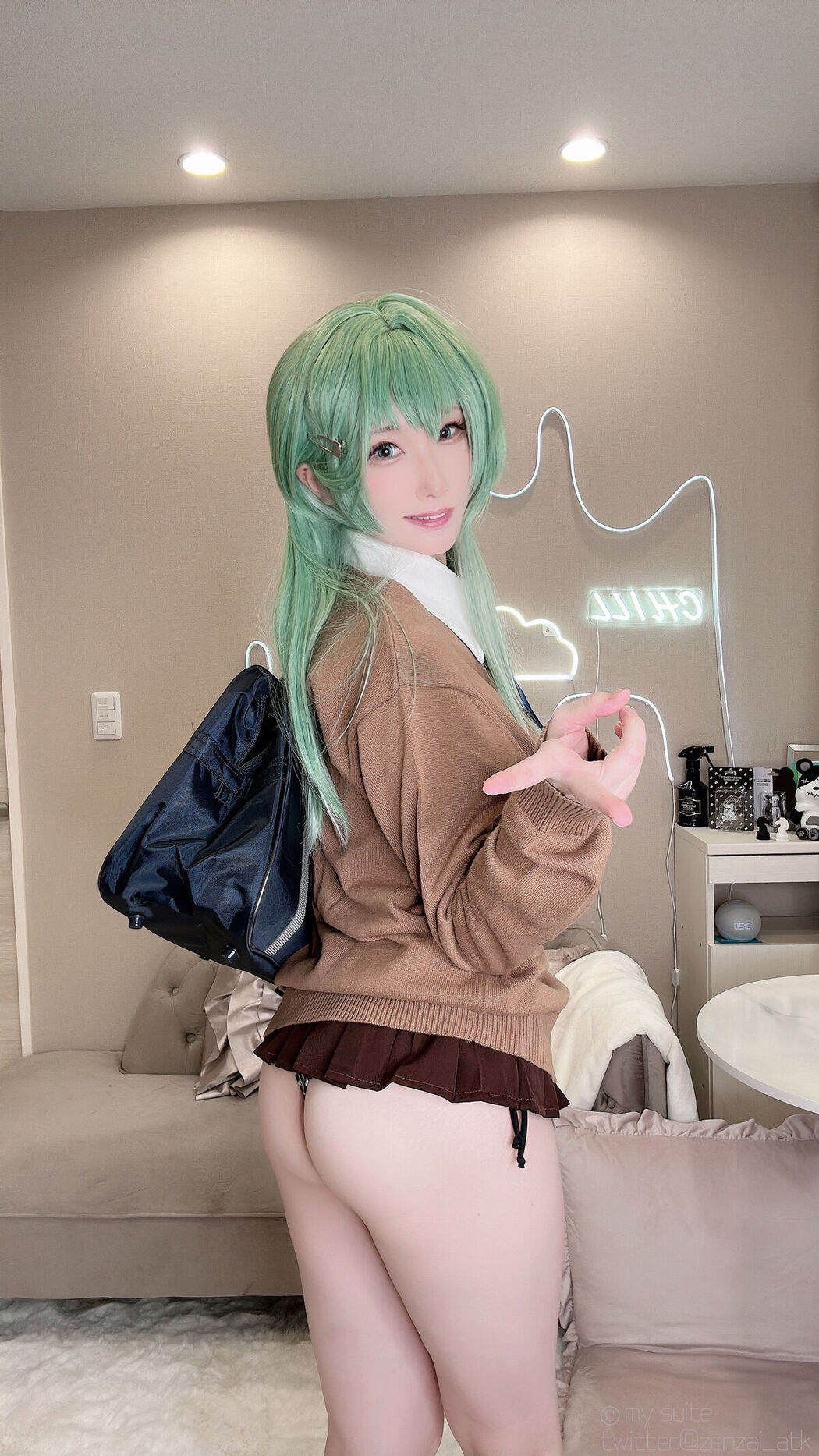 Coser@あつき Atsuki &#8211; Gal Suzuya Selfie ギャル鈴谷自撮り Part04 (61P)