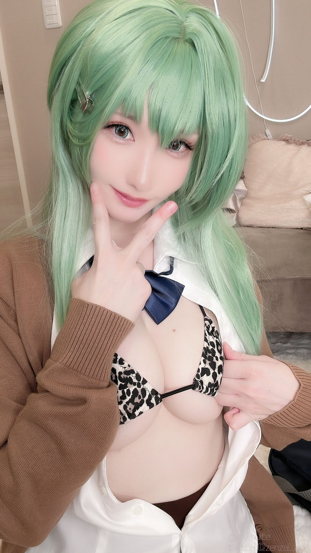 Coser@あつき Atsuki &#8211; Gal Suzuya Selfie ギャル鈴谷自撮り Part05 (60P)
