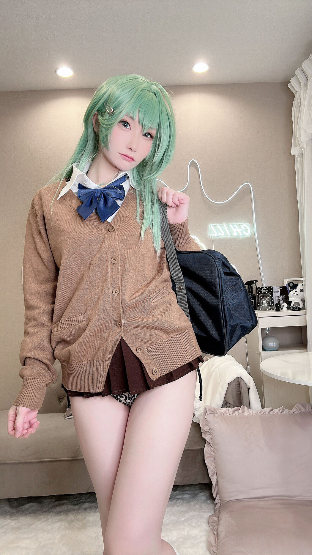 Coser@あつき Atsuki &#8211; Gal Suzuya Selfie ギャル鈴谷自撮り Part03 (61P)
