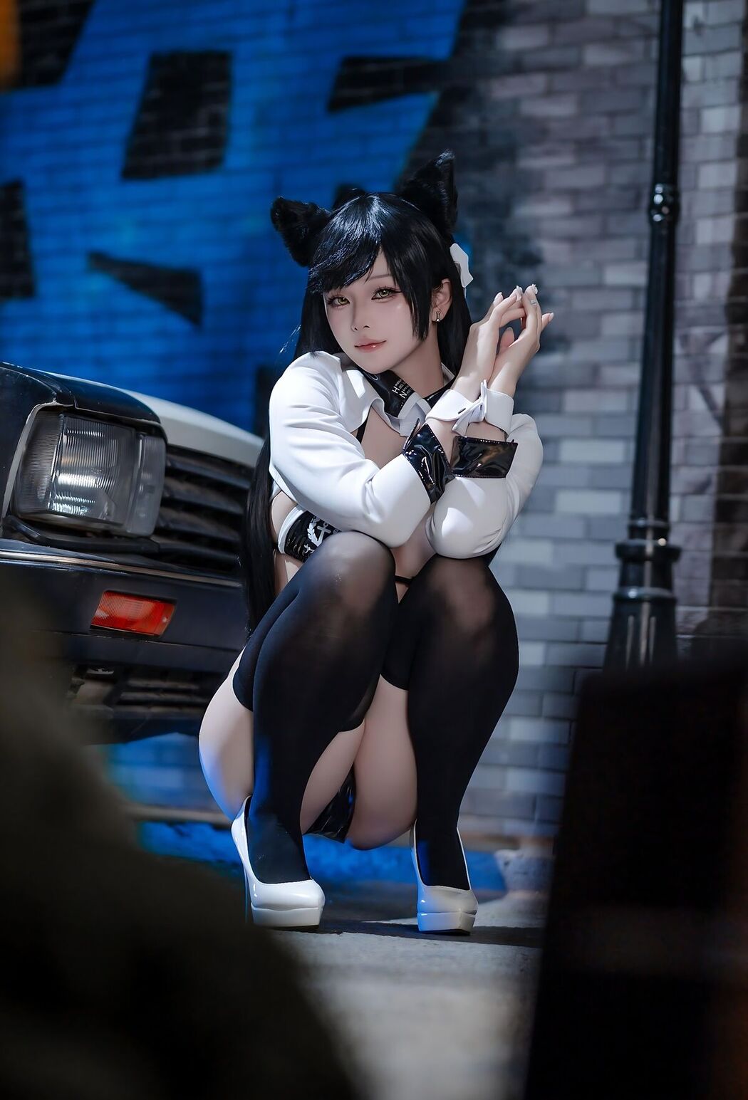 Coser@屿鱼 &#8211; 碧蓝航线 爱宕赛车服 Part01 (58P)