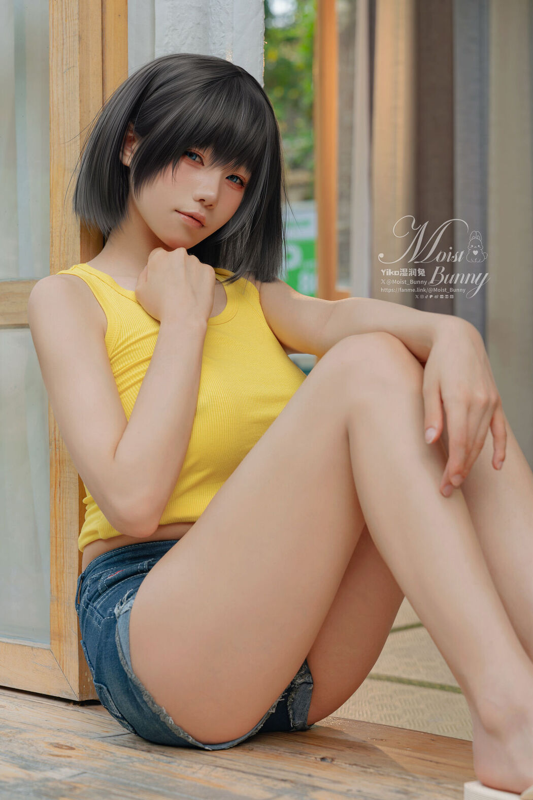 Coser@黏黏团子兔 &#8211; 8月作品 田舍生活 Part01 (49P &#8211; 1V)