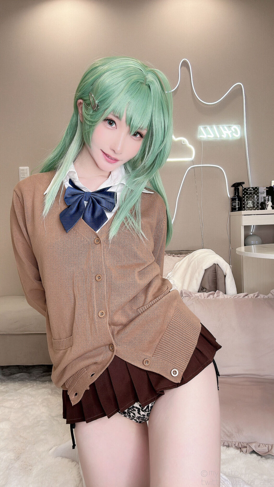 Coser@あつき Atsuki &#8211; Gal Suzuya Selfie ギャル鈴谷自撮り Part03 (61P)