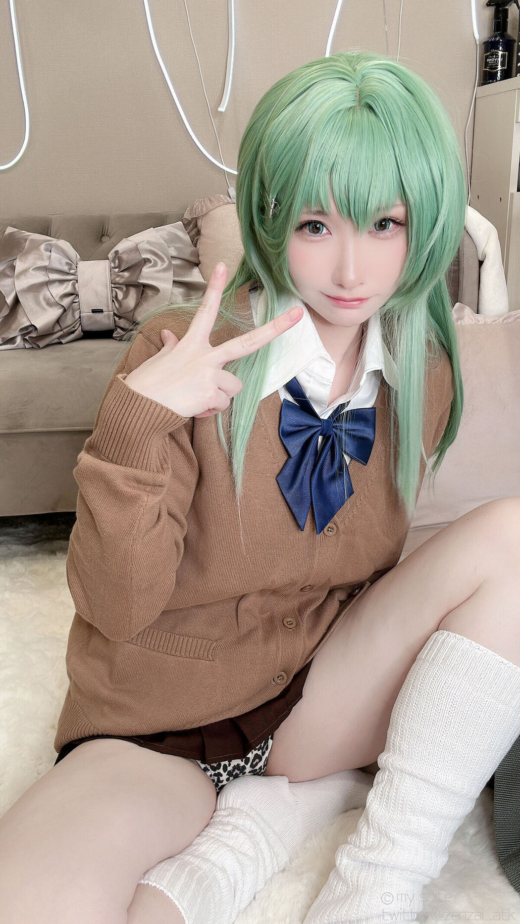 Coser@あつき Atsuki &#8211; Gal Suzuya Selfie ギャル鈴谷自撮り Part02 (61P)