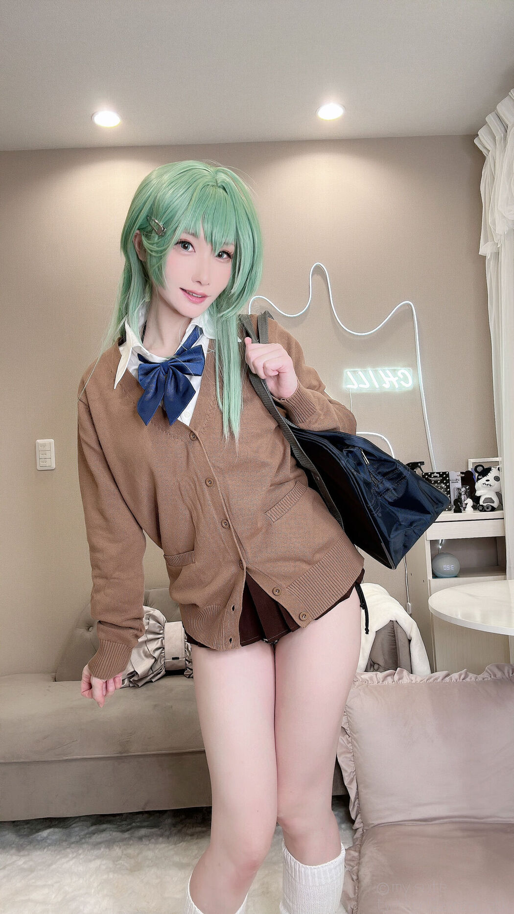 Coser@あつき Atsuki &#8211; Gal Suzuya Selfie ギャル鈴谷自撮り Part04 (61P)