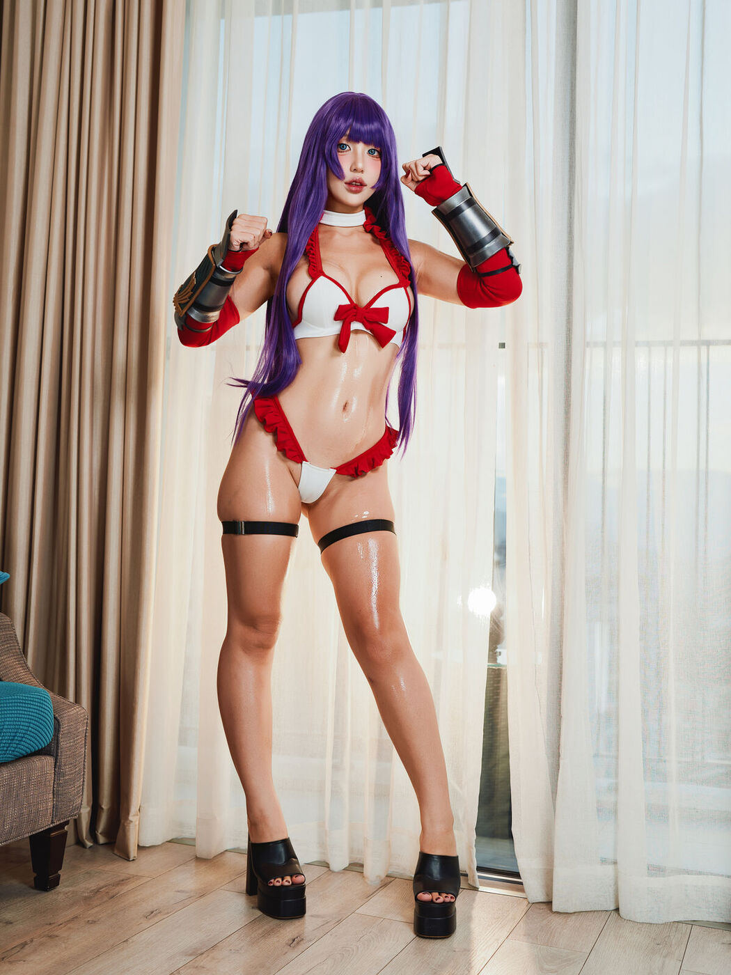 Coser@Puypuy &#8211; 玛尔达 Martha Summer Part01 (48P &#8211; 3V)