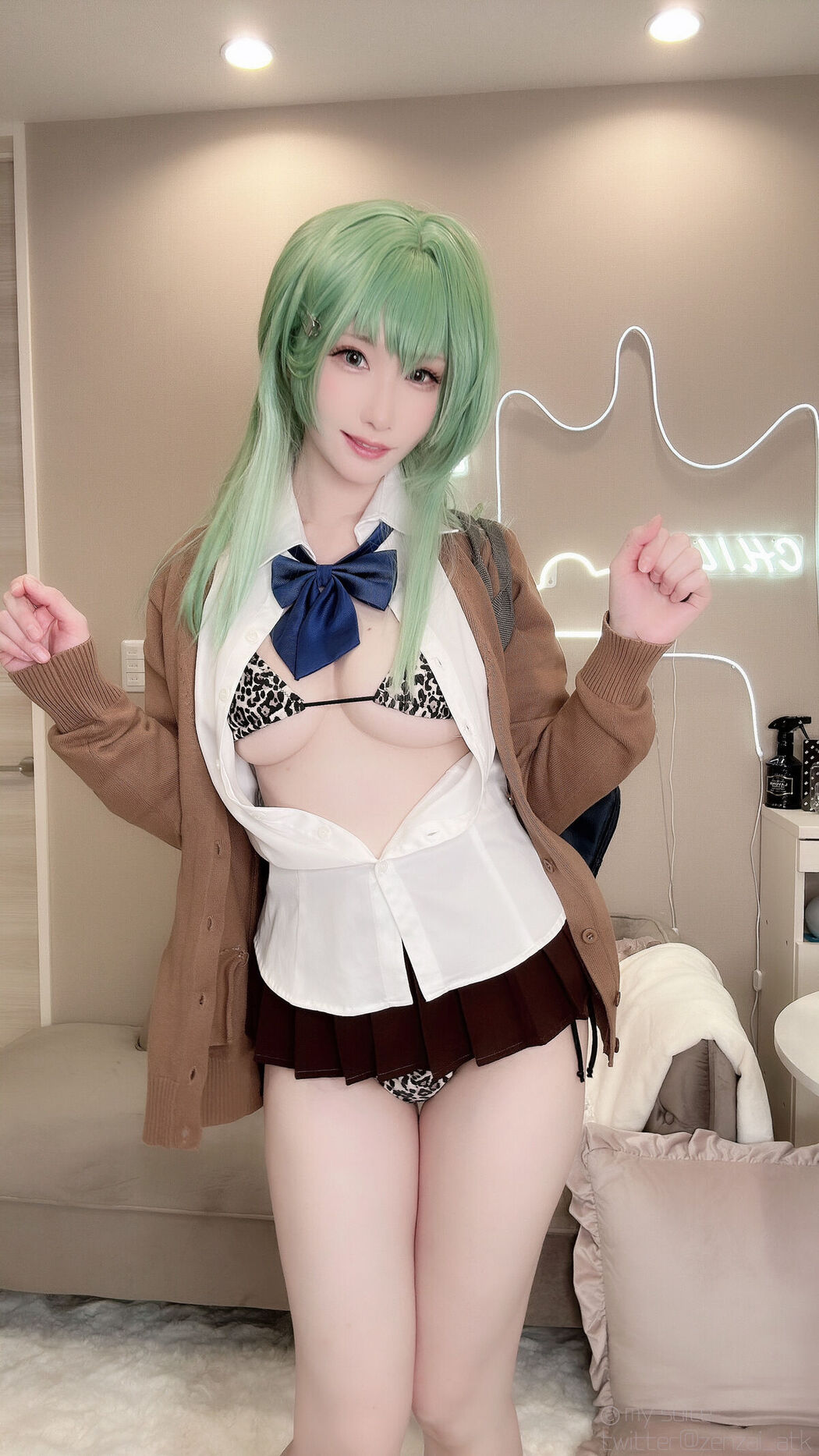 Coser@あつき Atsuki &#8211; Gal Suzuya Selfie ギャル鈴谷自撮り Part05 (60P)