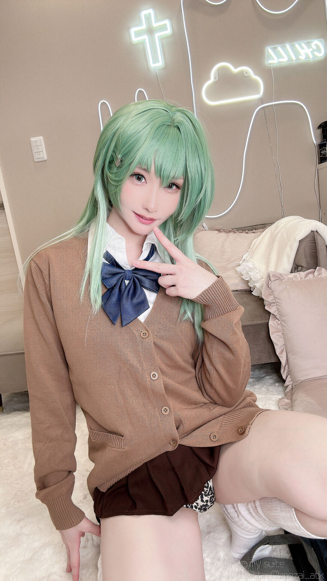Coser@あつき Atsuki &#8211; Gal Suzuya Selfie ギャル鈴谷自撮り Part03 (61P)