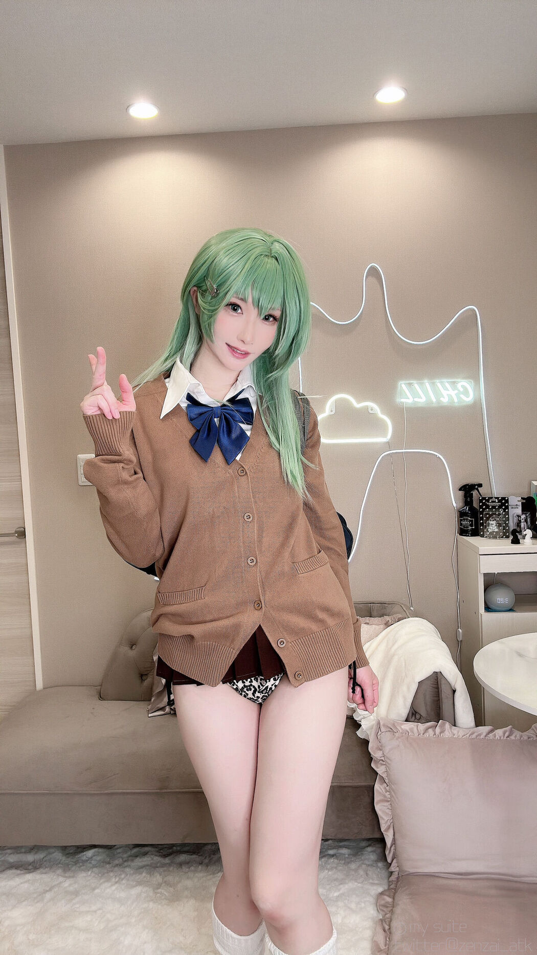 Coser@あつき Atsuki &#8211; Gal Suzuya Selfie ギャル鈴谷自撮り Part04 (61P)