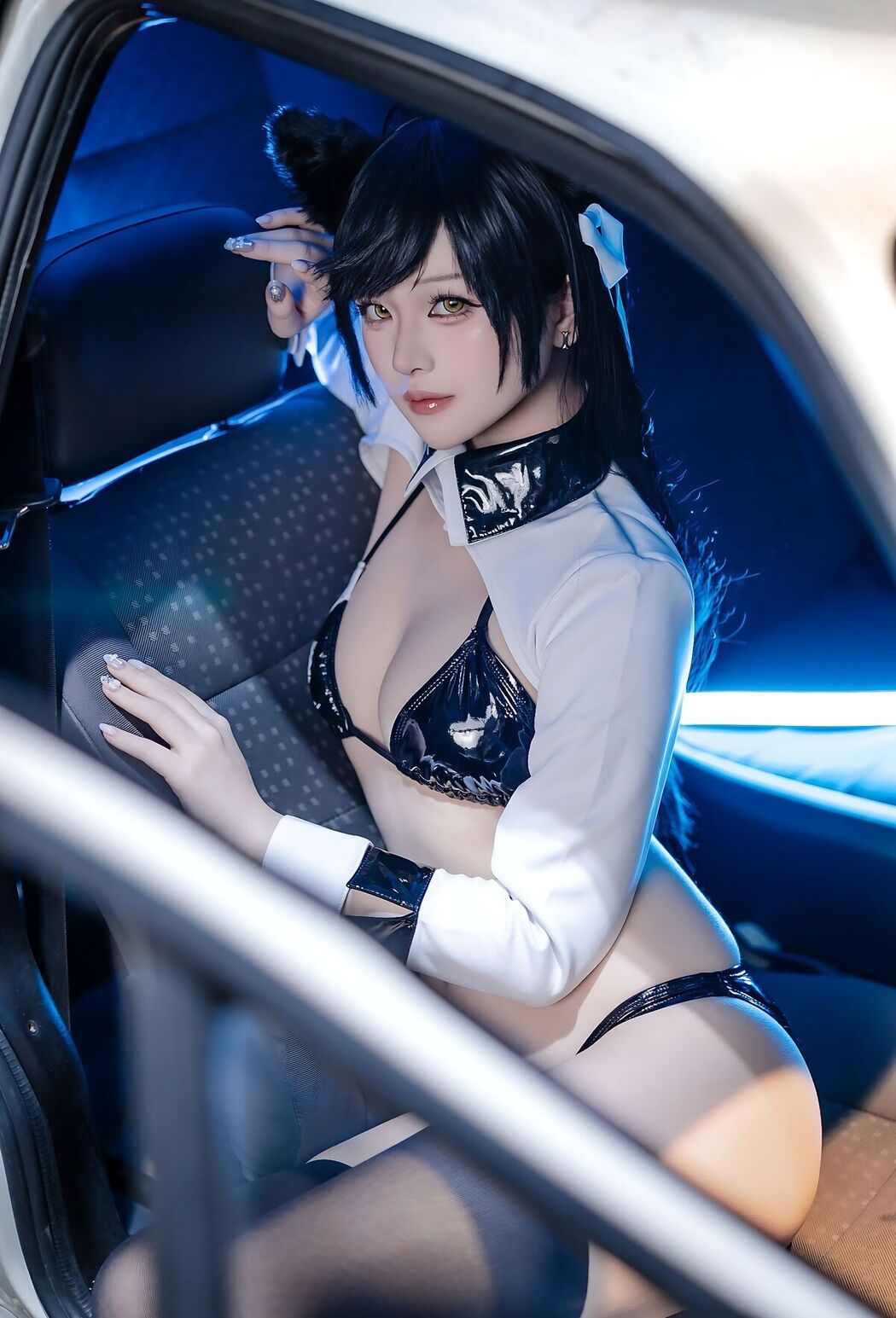 Coser@屿鱼 &#8211; 碧蓝航线 爱宕赛车服 Part01 (58P)