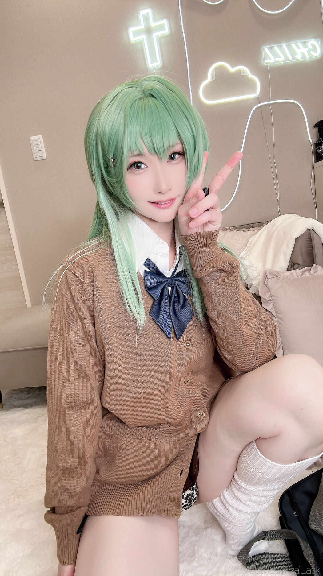 Coser@あつき Atsuki &#8211; Gal Suzuya Selfie ギャル鈴谷自撮り Part04 (61P)