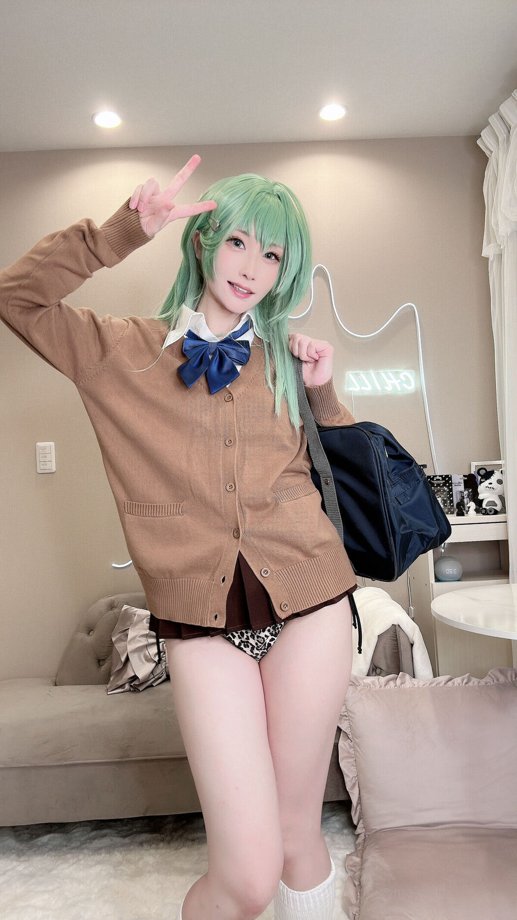 Coser@あつき Atsuki &#8211; Gal Suzuya Selfie ギャル鈴谷自撮り Part04 (61P)