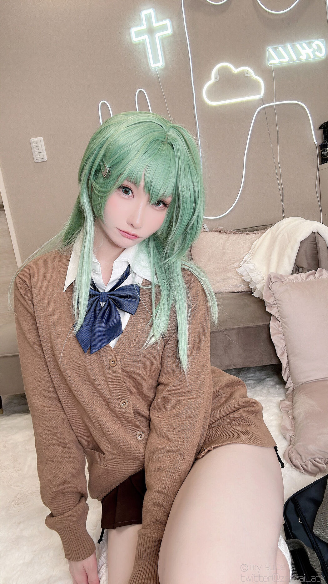 Coser@あつき Atsuki &#8211; Gal Suzuya Selfie ギャル鈴谷自撮り Part03 (61P)