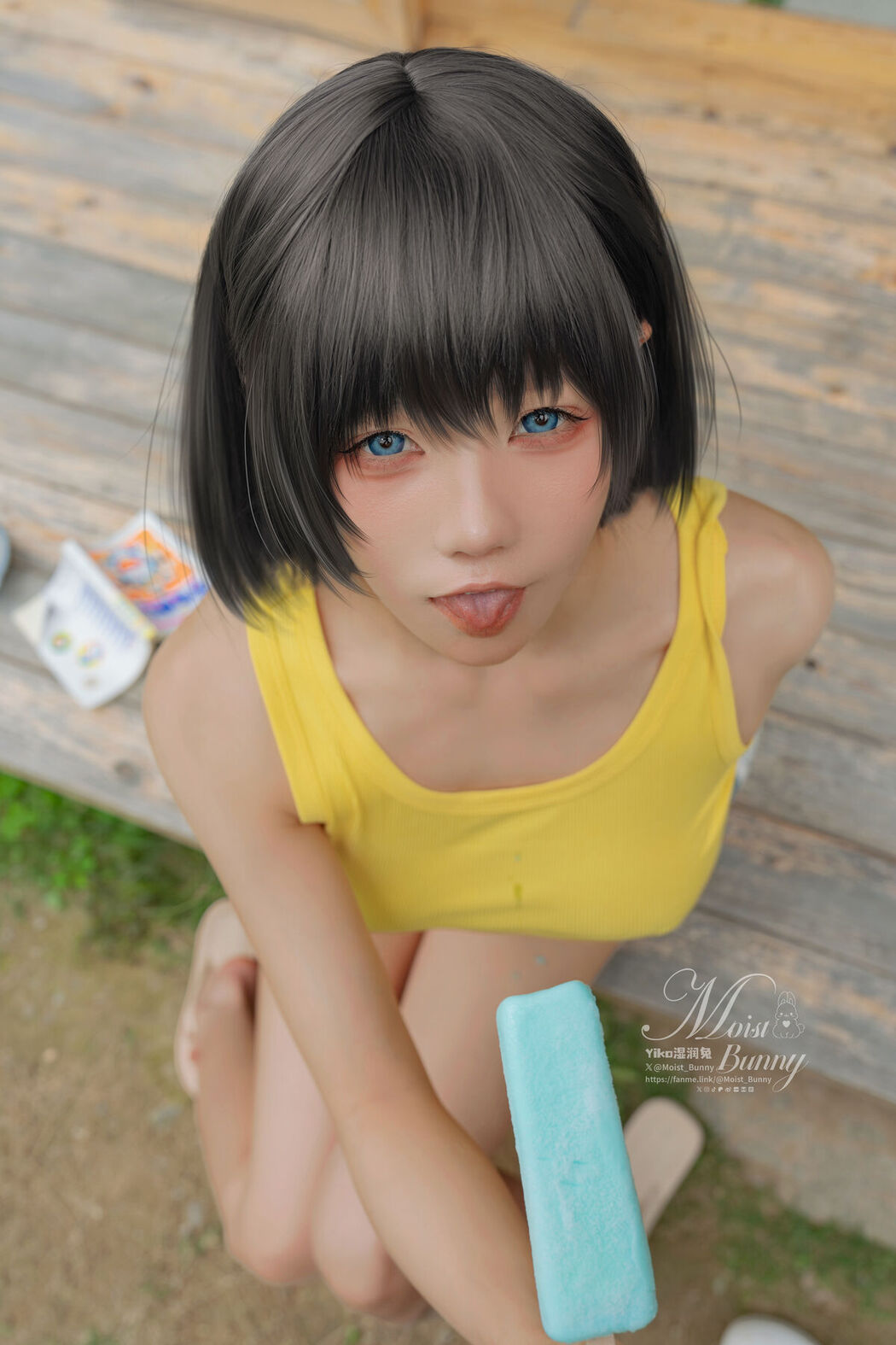 Coser@黏黏团子兔 &#8211; 8月作品 田舍生活 Part01 (49P &#8211; 1V)