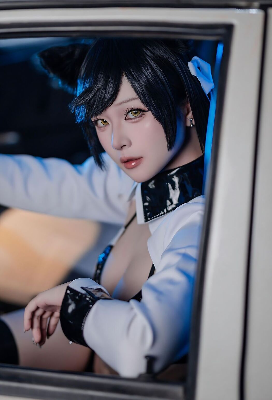 Coser@屿鱼 &#8211; 碧蓝航线 爱宕赛车服 Part01 (58P)