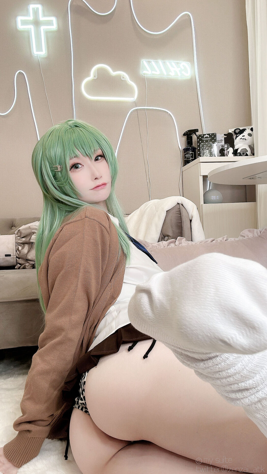 Coser@あつき Atsuki &#8211; Gal Suzuya Selfie ギャル鈴谷自撮り Part03 (61P)